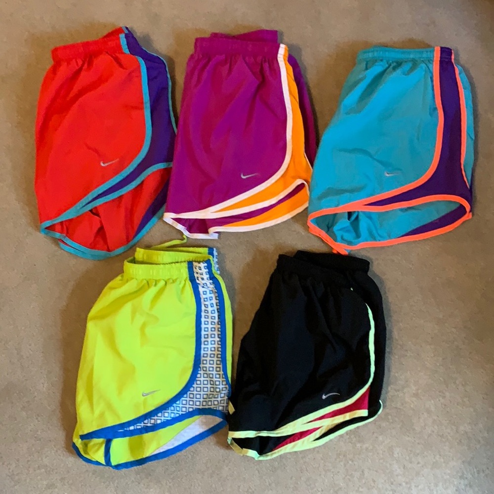 5 pairs Nike Dri-Fit shorts - all size Medium